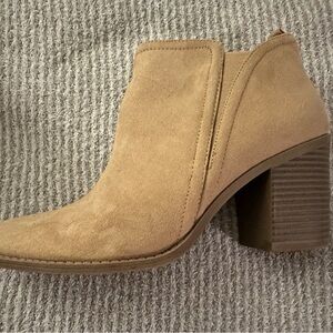 Tan Ankle Booties